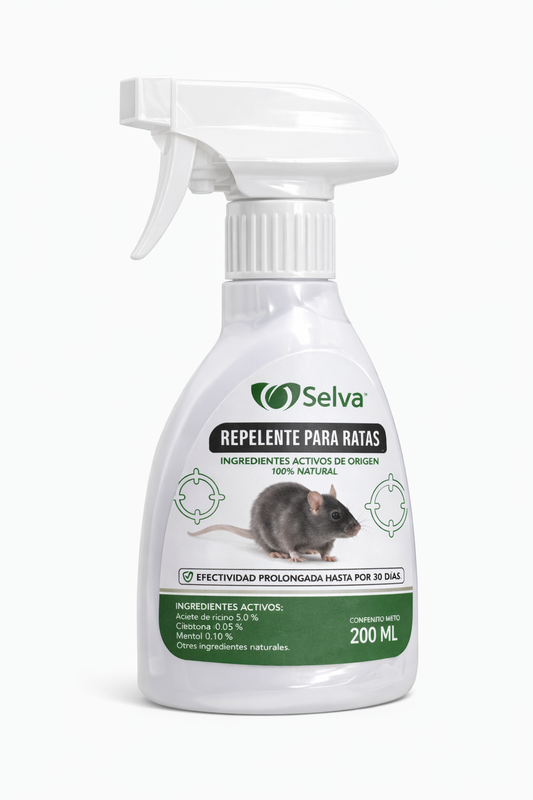 Selva Efectivo Repelente de Ratas y Ratones